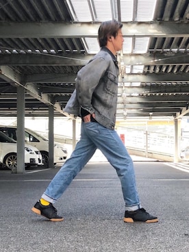 「ZOZO（ゾゾ）のアイテム」を使った、Nakaharaさん（メンズ・175cm）の冬コーディネート