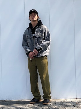 「アイテム（その他）」を使った、Nakaharaさん（メンズ・175cm）の春コーディネート