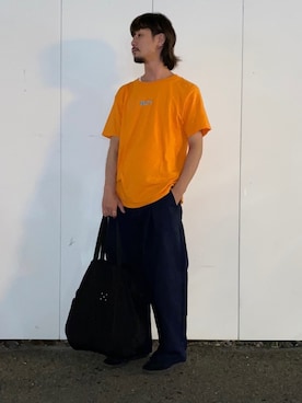 「アイテム（バッグ）」を使った、Nakaharaさん（メンズ・176cm）の秋コーディネート