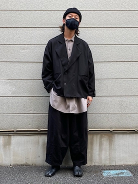 「MGV（エムジーヴィー）のアイテム」を使った、Nakaharaさん（メンズ・176cm）の秋コーディネート