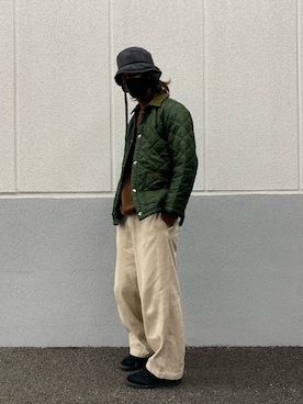 「アイテム（ニット/セーター）」を使った、Nakaharaさん（メンズ・176cm）の秋コーディネート