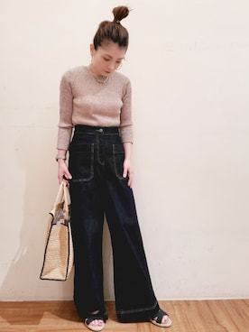 tttttsssssuuuuuさん（レディース・158cm）の春コーディネート