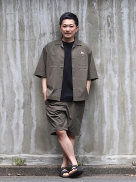 「coen」｜coenおーいしさん（メンズ・169cm）の夏コーディネート
