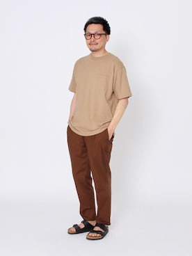 「coen」｜coenおーいしさん（メンズ・169cm）の夏コーディネート