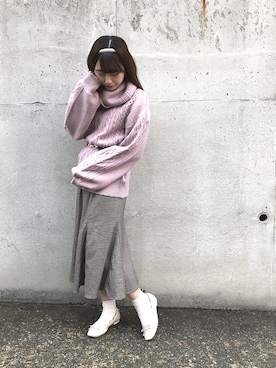 nao❤︎さん（レディース・157cm）の秋コーディネート