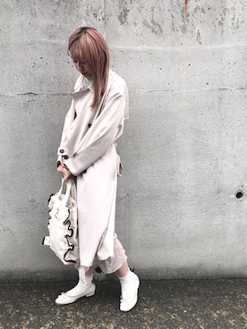 nao❤︎さん（レディース・157cm）の春コーディネート