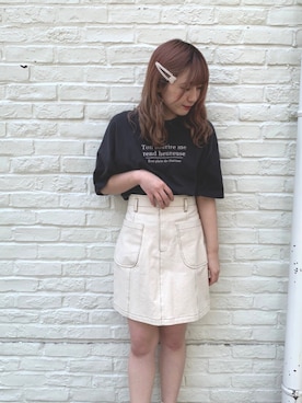 nao❤︎さん（レディース・157cm）の春コーディネート