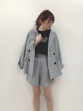 nao❤︎さん（レディース・157cm）の春コーディネート