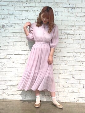 nao❤︎さん（レディース・157cm）の春コーディネート