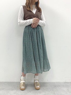 nao❤︎さん（レディース・157cm）の春コーディネート