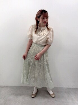 nao❤︎さん（レディース・157cm）の春コーディネート