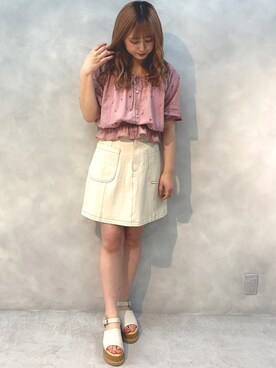 nao❤︎さん（レディース・157cm）の春コーディネート