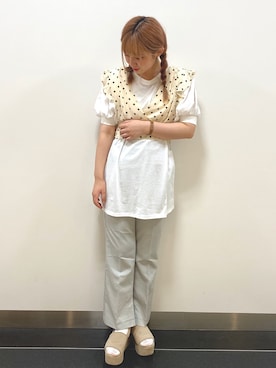 nao❤︎さん（レディース・157cm）の夏コーディネート