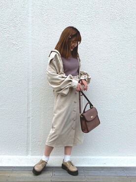 nao❤︎さん（レディース・157cm）の秋コーディネート