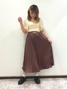 nao❤︎さん(レディース・157cm)の秋コーディネート