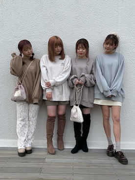 nao❤︎さん（レディース・157cm）の秋コーディネート