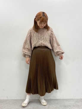 nao❤︎さん（レディース・157cm）の秋コーディネート