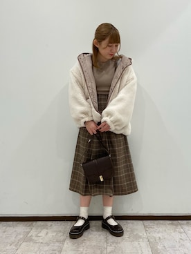 nao❤︎さん（レディース・157cm）の冬コーディネート