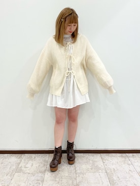 nao❤︎さん（レディース・157cm）の冬コーディネート