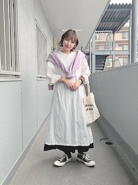 まりんさん（レディース・155cm）の春コーディネート