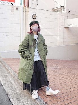 まりんさん（レディース・155cm）の冬コーディネート