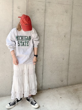 まりんさん（レディース・155cm）の春コーディネート