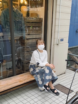 まりんさん（レディース・155cm）の春コーディネート