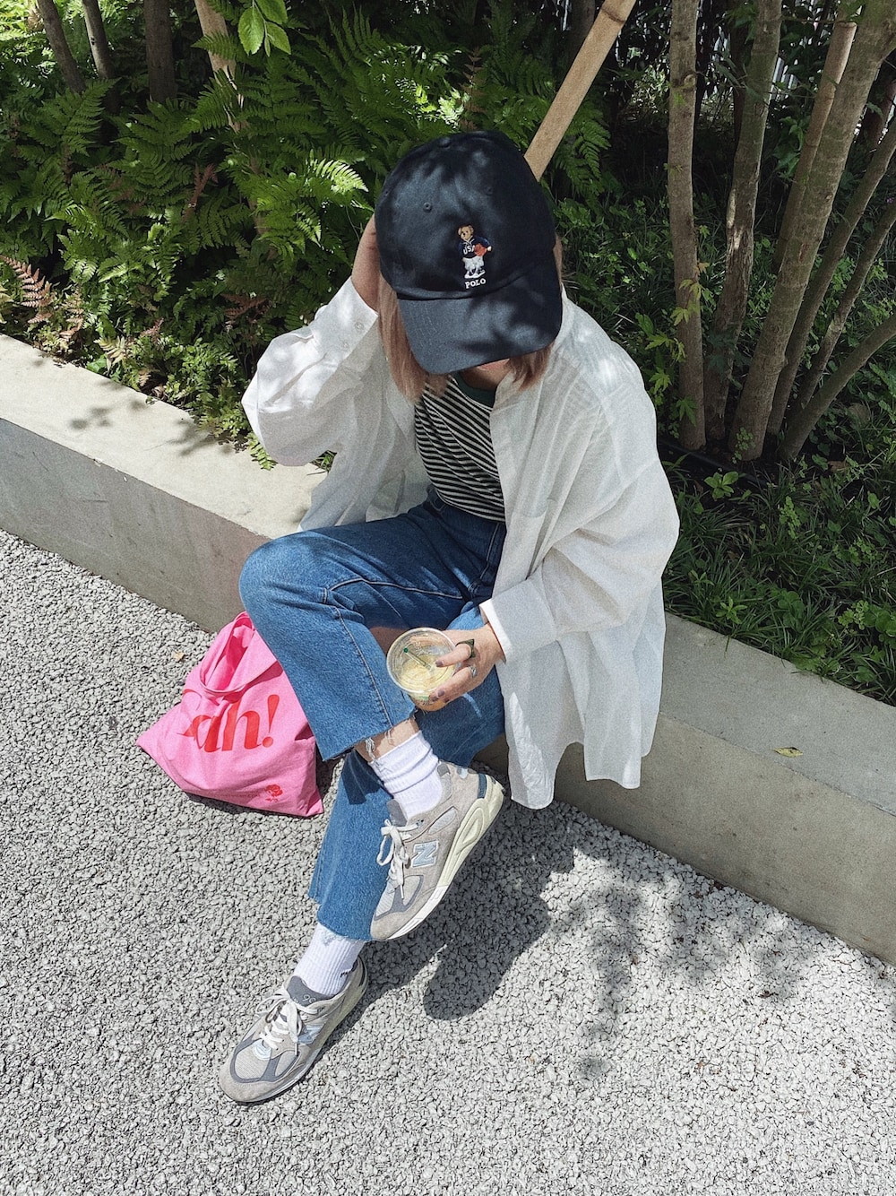 追加》【LISA SAYS GAH/リサセイガウ】 ピンク トートを使った