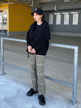 「FIG&VIPER（フィグアンドバイパー）のアイテム（スニーカー）」を使った、arisakamata96さん（レディース・162cm）の春コーディネート