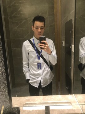 「G2000 （ジートゥサウザンド）のアイテム」を使った、Cham Yan Luiさん（メンズ・178cm）の夏コーディネート