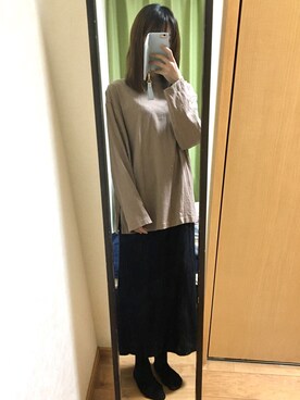 みゃいさん（レディース・161cm）の冬コーディネート