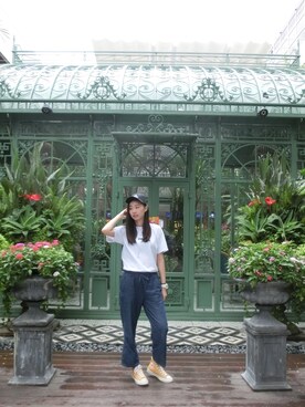 「CONVERSE（コンバース）のALL STAR INHEEL HI/オールスター　インヒール　HI（スニーカー）」を使った、Dream👻さん（レディース・169cm）の春コーディネート