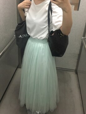 「RUBYのアイテム」を使った、Ra♡さん（レディース・159cm）の秋コーディネート