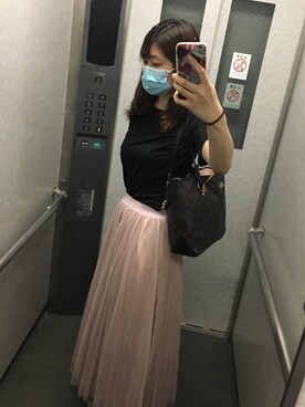 「RUBYのアイテム」を使った、Ra♡さん（レディース・159cm）の秋コーディネート