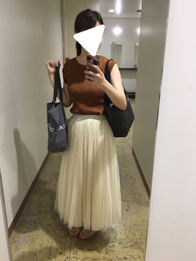 「RUBYのアイテム」を使った、Ra♡さん（レディース・159cm）の秋コーディネート
