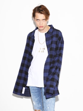 「LEGENDA（レジェンダ）のアイテム（トップス）」を使った、LEGENDA_TOKYOさん（メンズ・177cm）の冬コーディネート