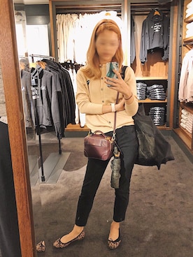 「HAZZYS（ ヘジス）のアイテム」を使った、yumiさん（レディース・162cm）の秋コーディネート