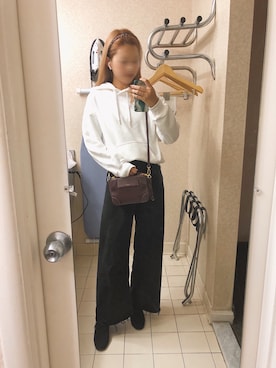 「HAZZYS（ ヘジス）のアイテム」を使った、yumiさん（レディース・162cm）の秋コーディネート