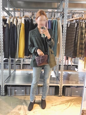 「HAZZYS（ ヘジス）のアイテム」を使った、yumiさん（レディース・162cm）の秋コーディネート