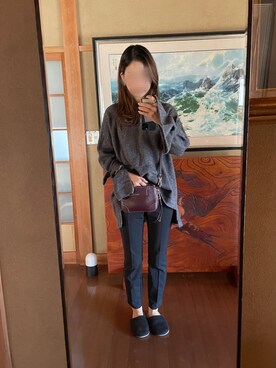 「HAZZYS（ ヘジス）のアイテム」を使った、yumiさん（レディース・163cm）の秋コーディネート