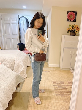 「HAZZYS（ ヘジス）のアイテム」を使った、yumiさん（レディース・163cm）の春コーディネート