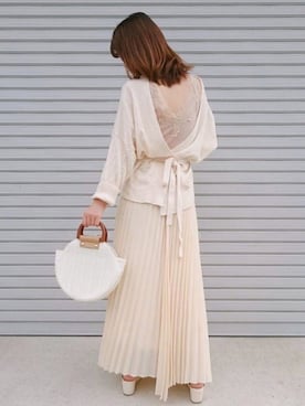 moka  fujimotoさん（レディース・156cm）の春コーディネート