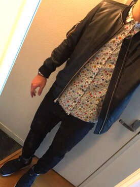 「MICHEL KLEIN（ミッシェル・クラン）のアイテム」を使った、Mr.Kanさん（メンズ・173cm）の冬コーディネート