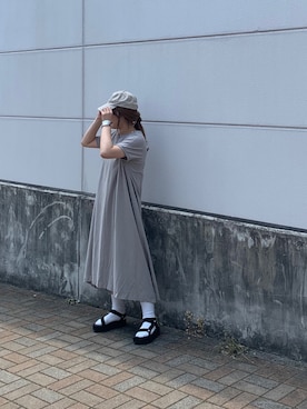 「Teva（テバ）のTeva/テバ/FLATFORM UNIVERSAL（サンダル）」を使った、norico さん（レディース・160cm）の春コーディネート