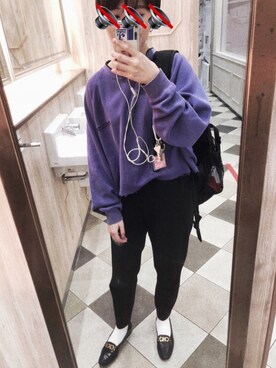 「KENZO」｜「アイテム（パンプス）」を使った、aeさん（レディース・154cm）の秋コーディネート