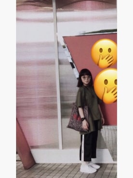 「MSGM（エムエスジーエム）のアイテム（パンツ）」を使った、aeさん（レディース・154cm）の秋コーディネート