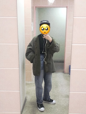 「CLANE（クラネ）のアイテム（ブルゾン）」を使った、aeさん（レディース・154cm）の秋コーディネート