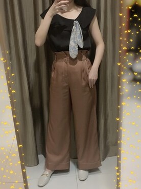 ST et LPさん（レディース・163cm）の夏コーディネート