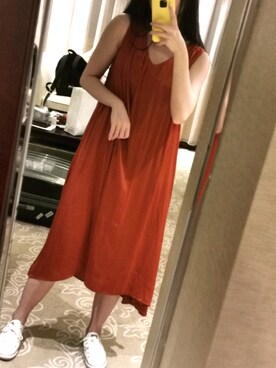 「Riberce（リベーチェ）のアイテム」を使った、ST et LPさん（レディース・163cm）の夏コーディネート