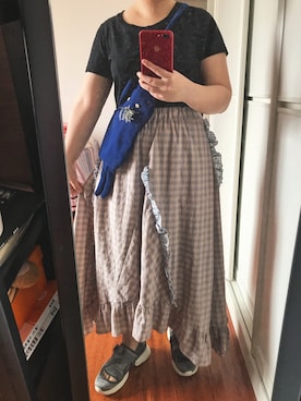 雨山さん（レディース・153cm）の夏コーディネート